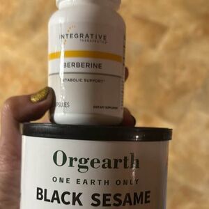 Berberine and Black Sesame Powder